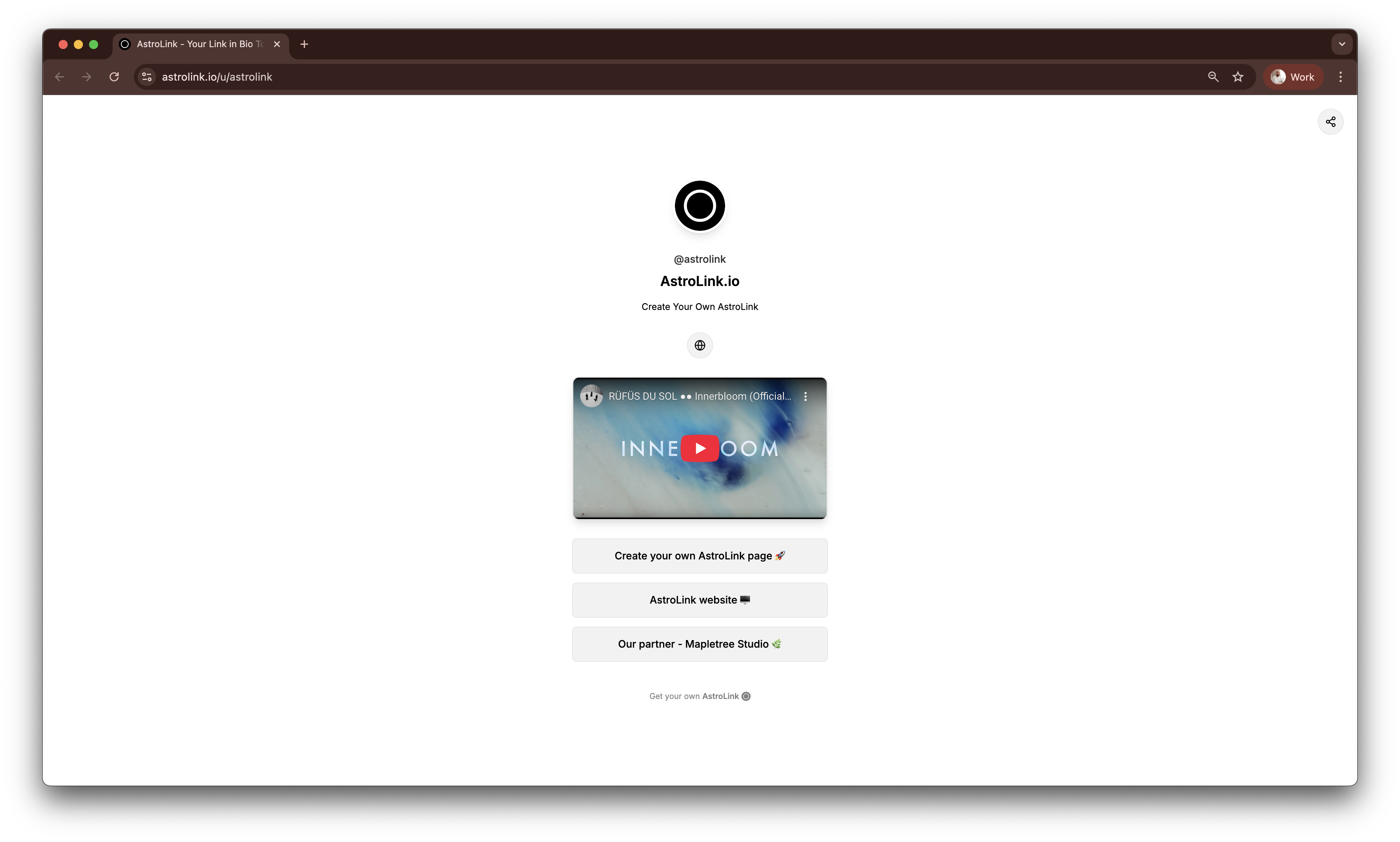Astrolink - La tua pagina minimale di collegamento in bio media 5