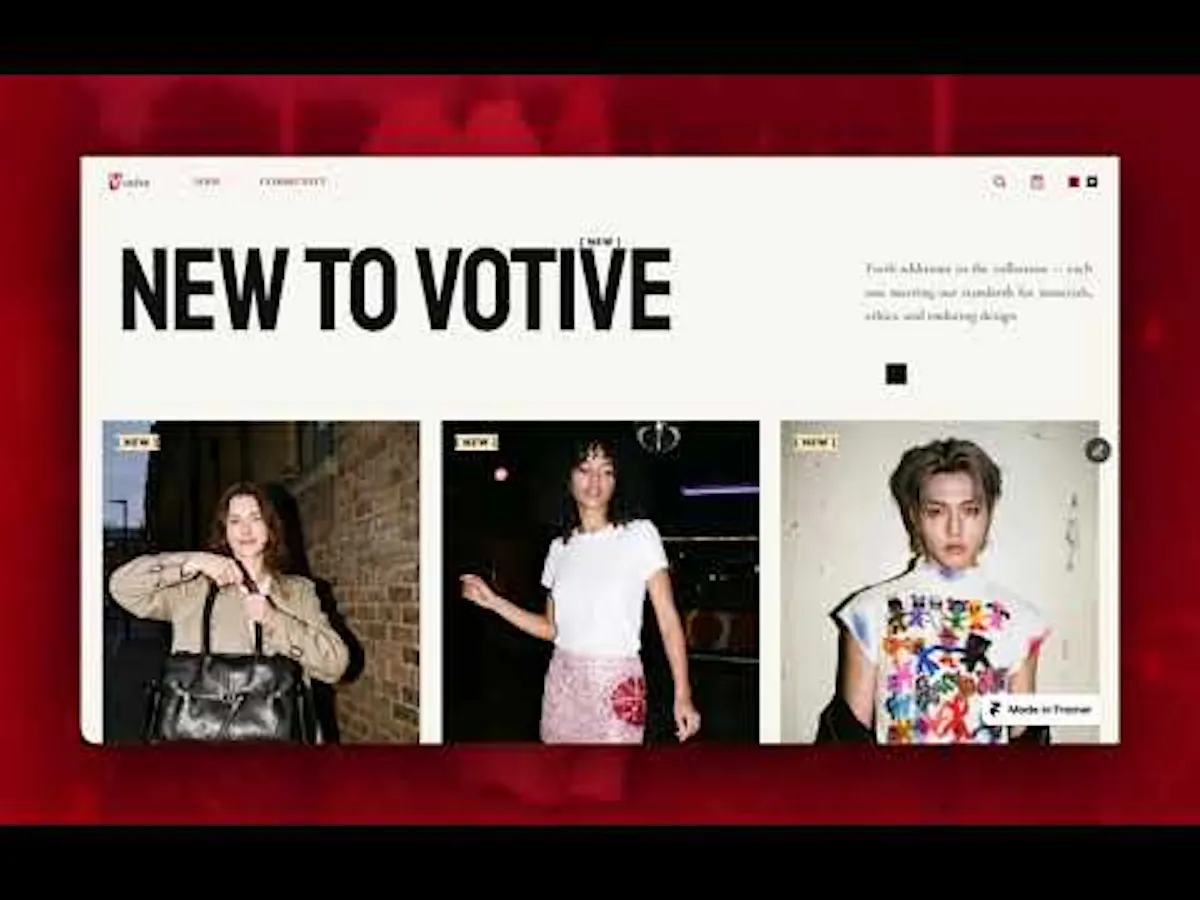 Votive · Free E-commerce Template