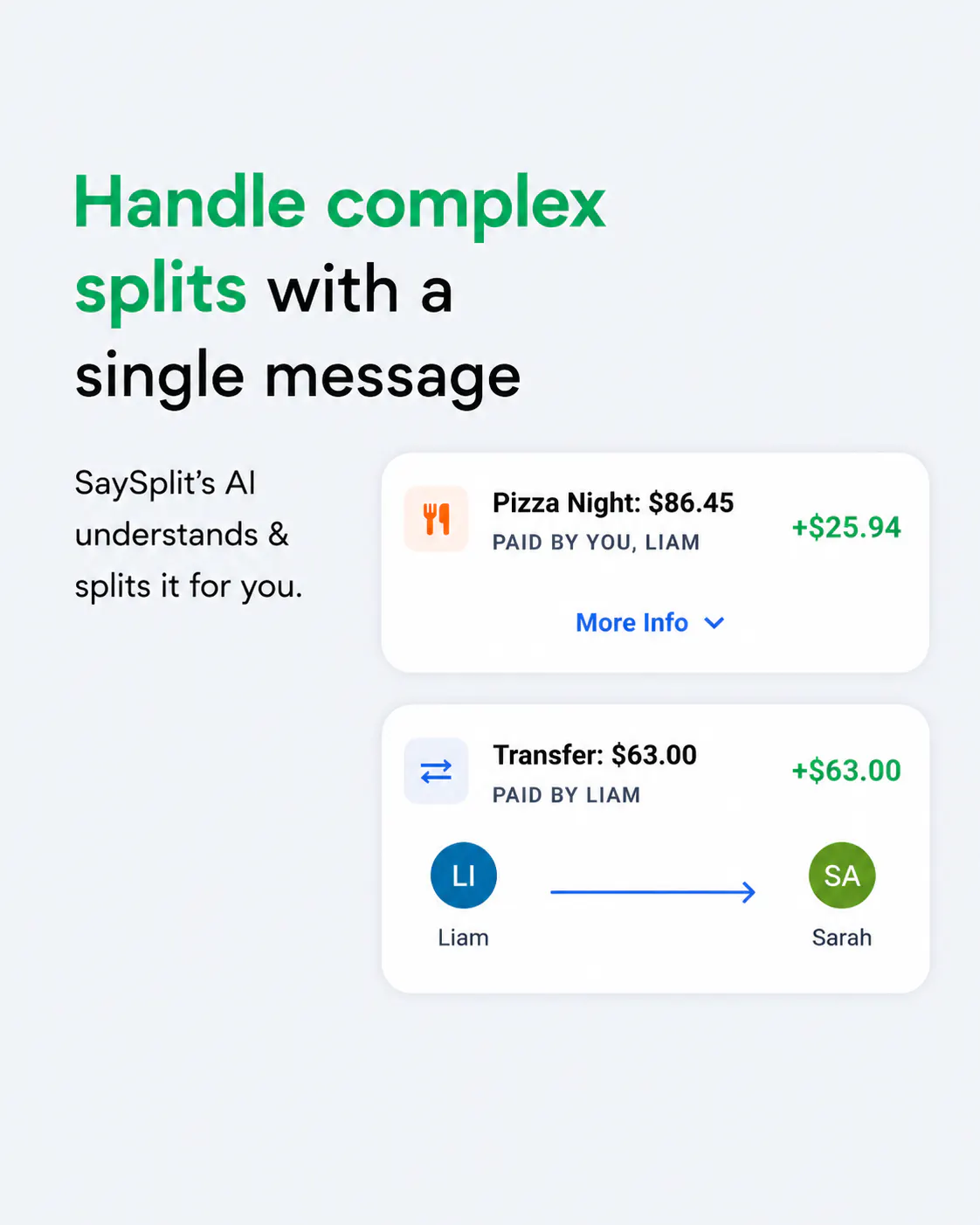 SaySplit gallery image