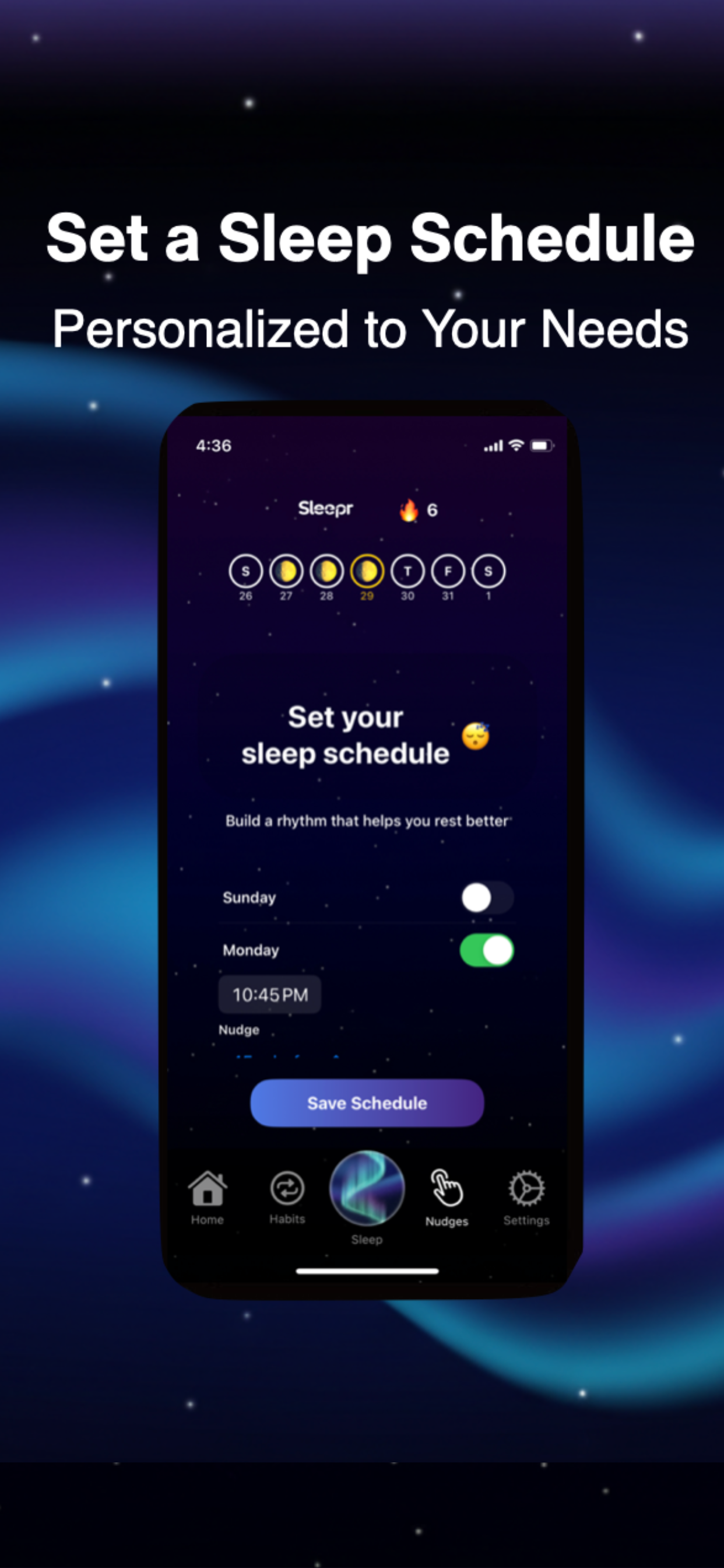 Sleepr App gallery image