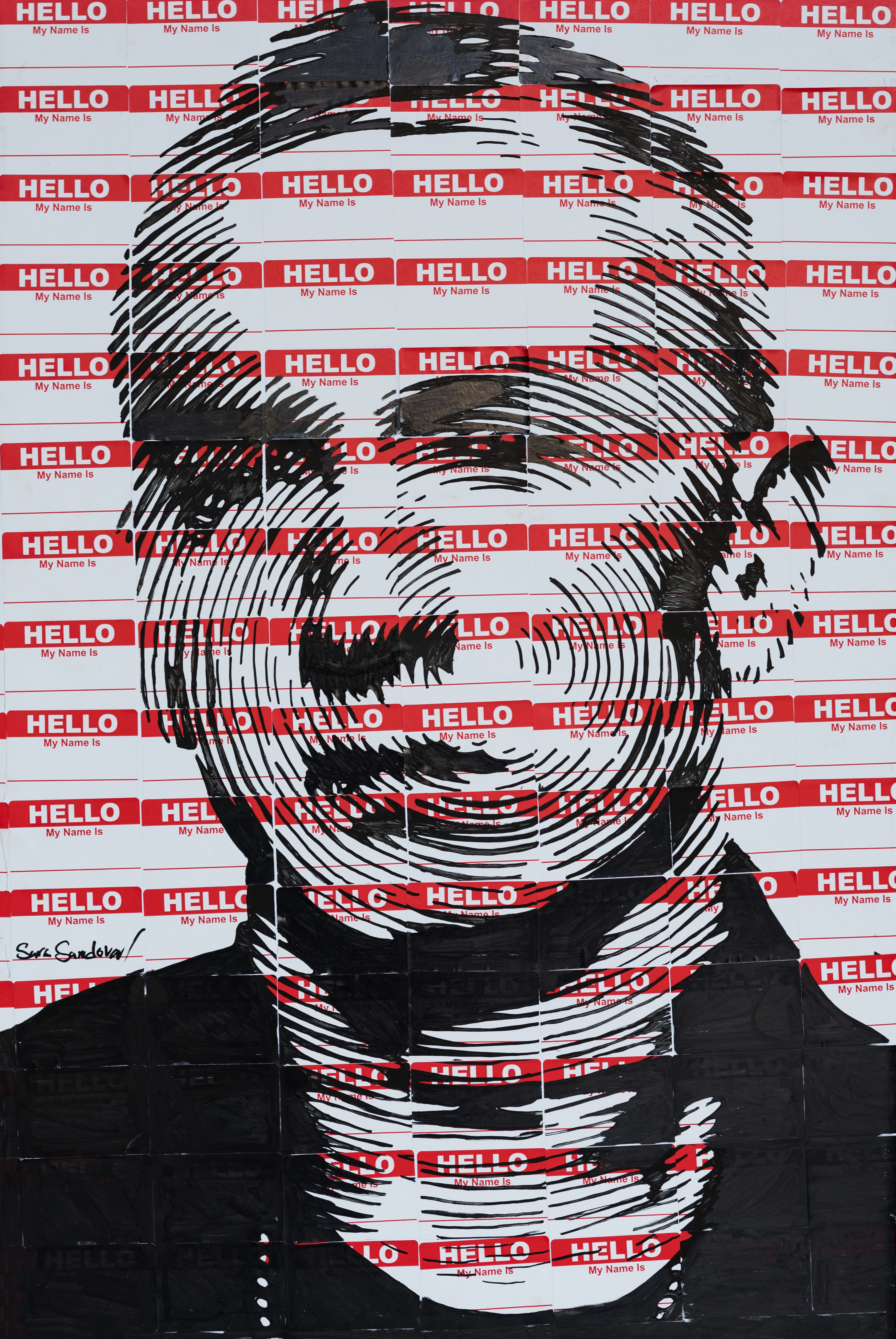 "Hello My Name Is..." Art