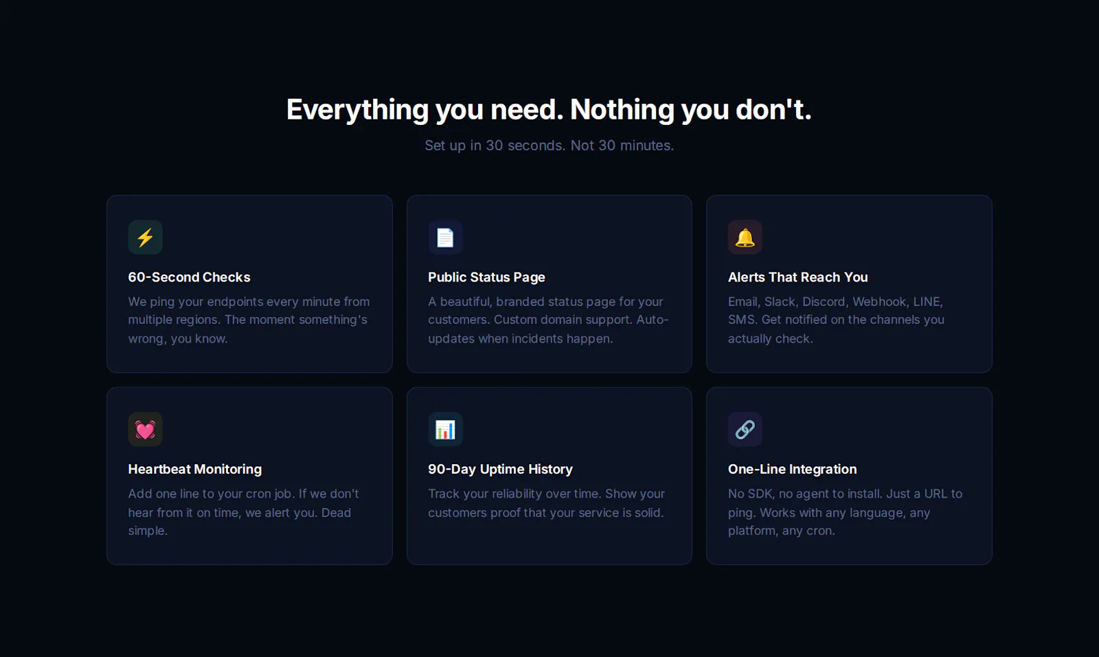 PingBase — Simple Uptime Monitoring screenshot 3