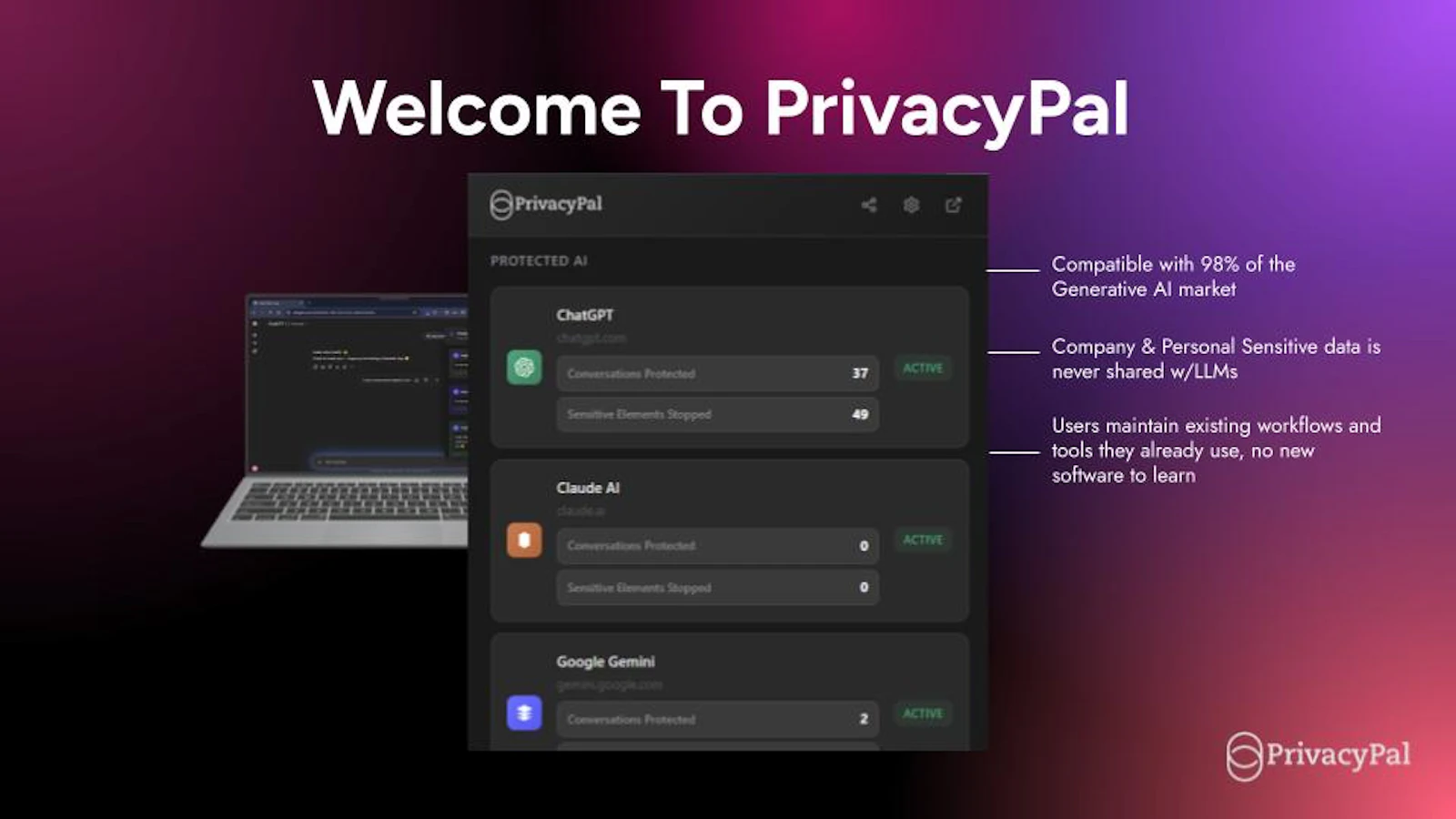 PrivacyPal Desktop Application Launch screenshot 4