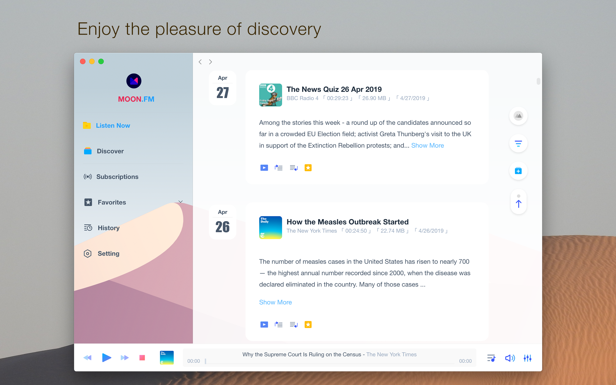 Moon FM for Mac gallery image