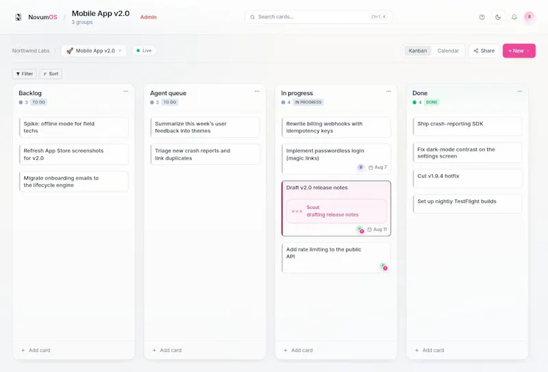 NovumOS screenshot 5