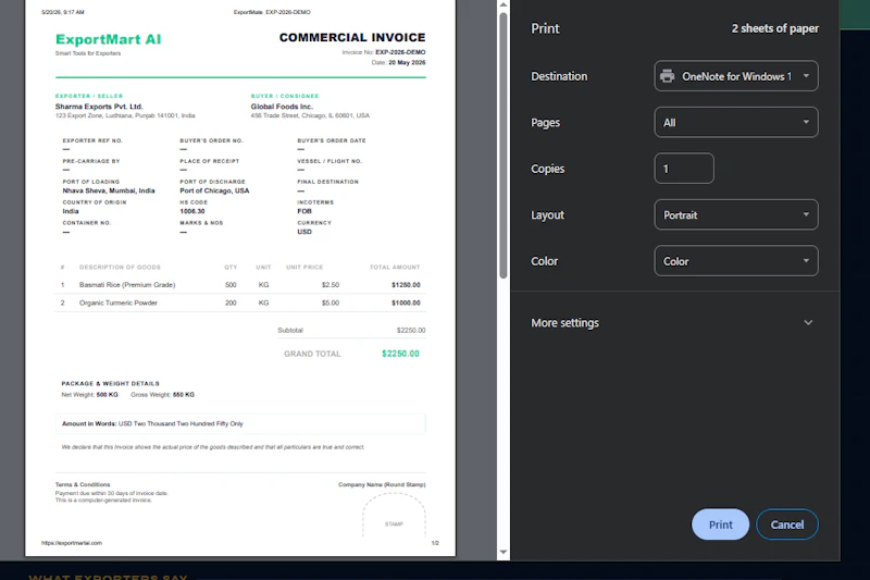 ExportMart AI screenshot 3