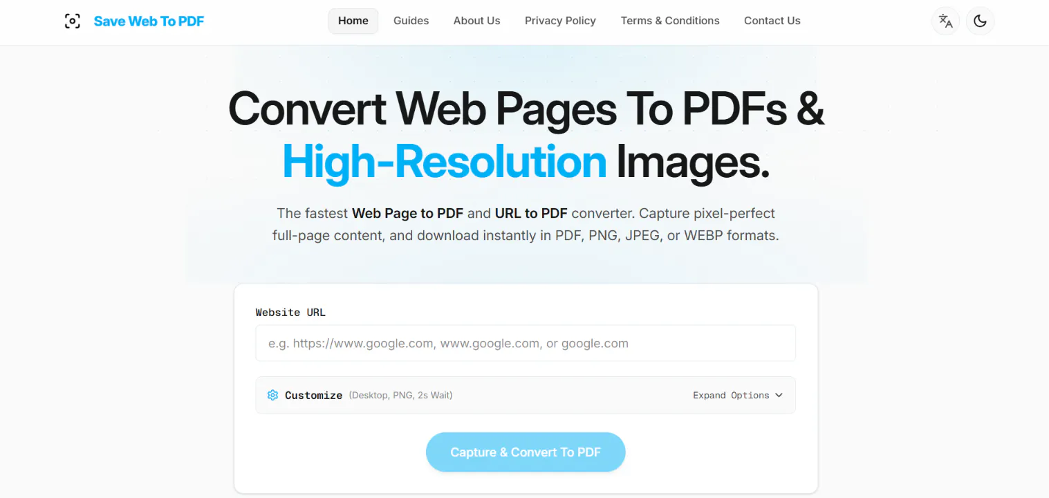 Save Web To PDF gallery image
