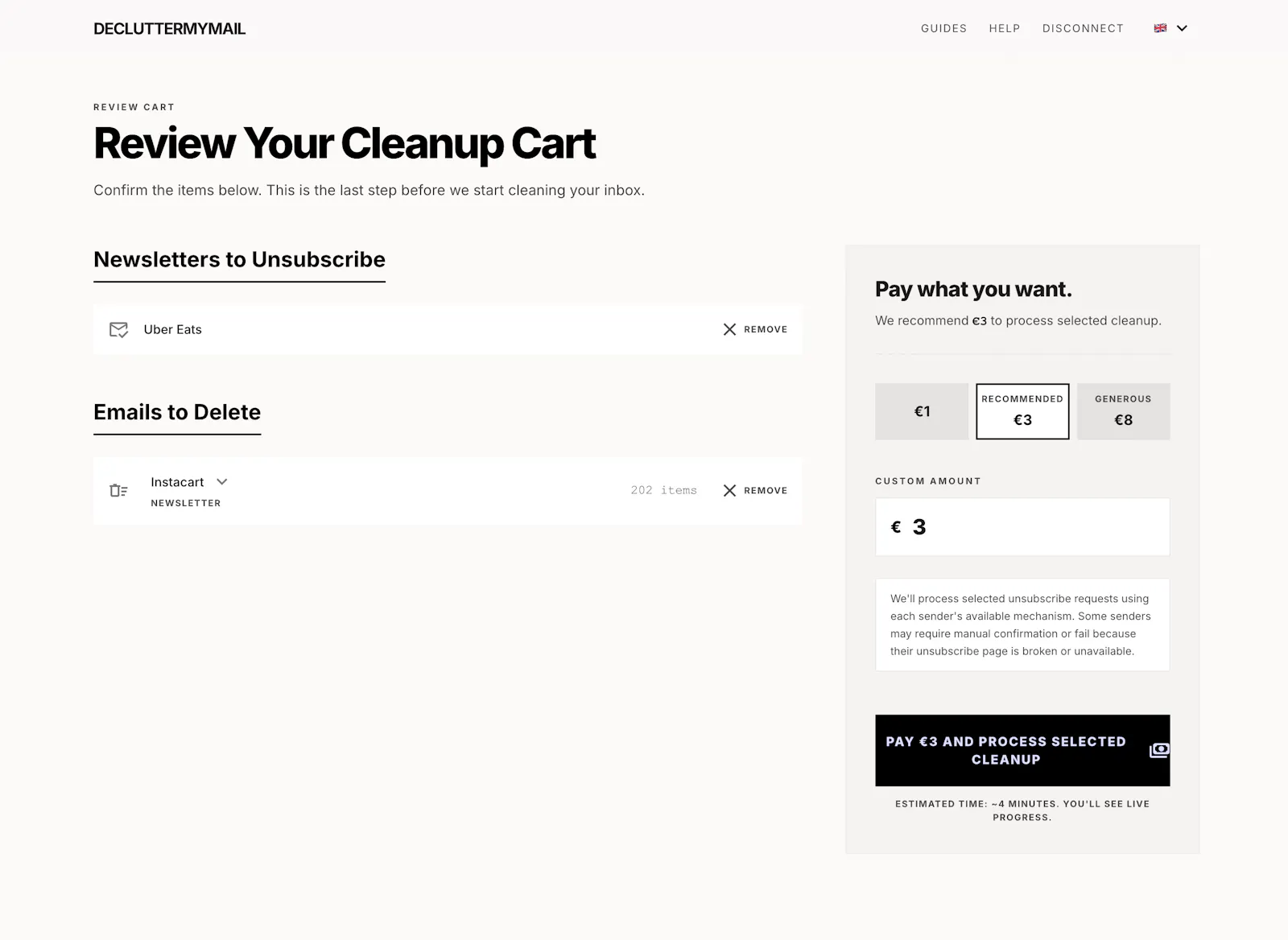 DeclutterMyMail screenshot 5