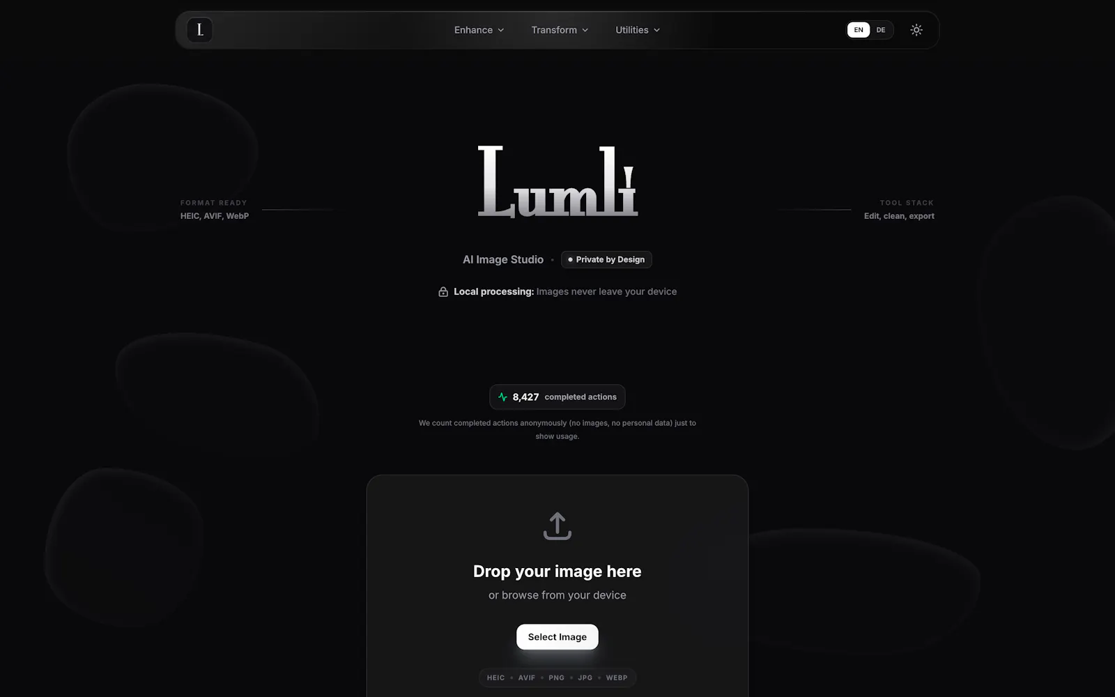Lumli screenshot 1
