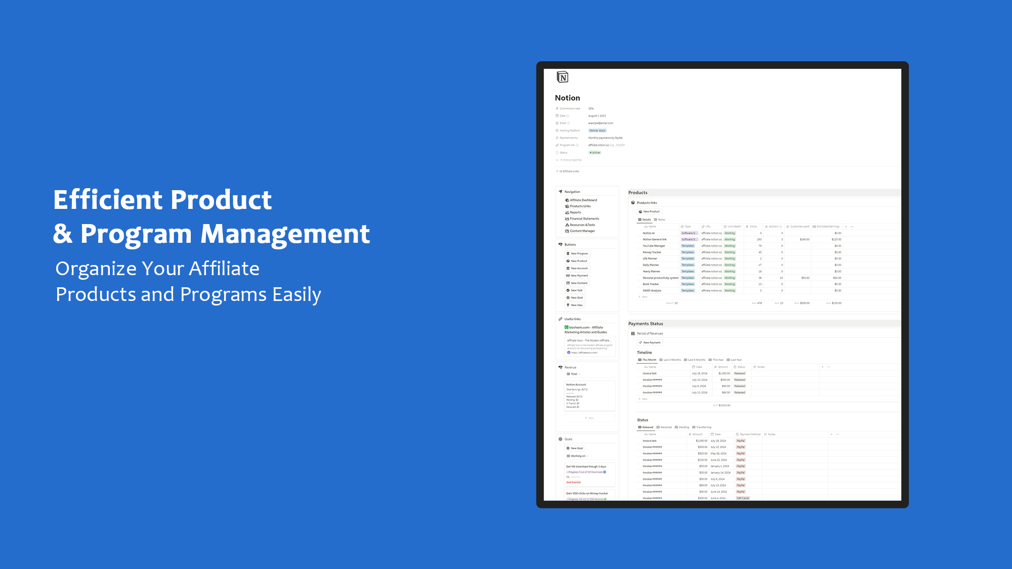 Affiliate Program Tracker gallery image