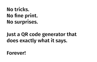 Really Free QR Code Generator gallery image