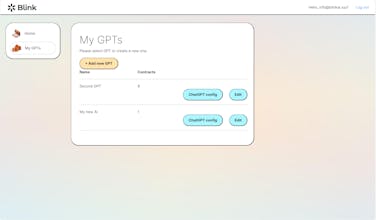Blink - Blockchain Link for AI gallery image