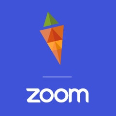 Lucky Carrot app for Zoom logo