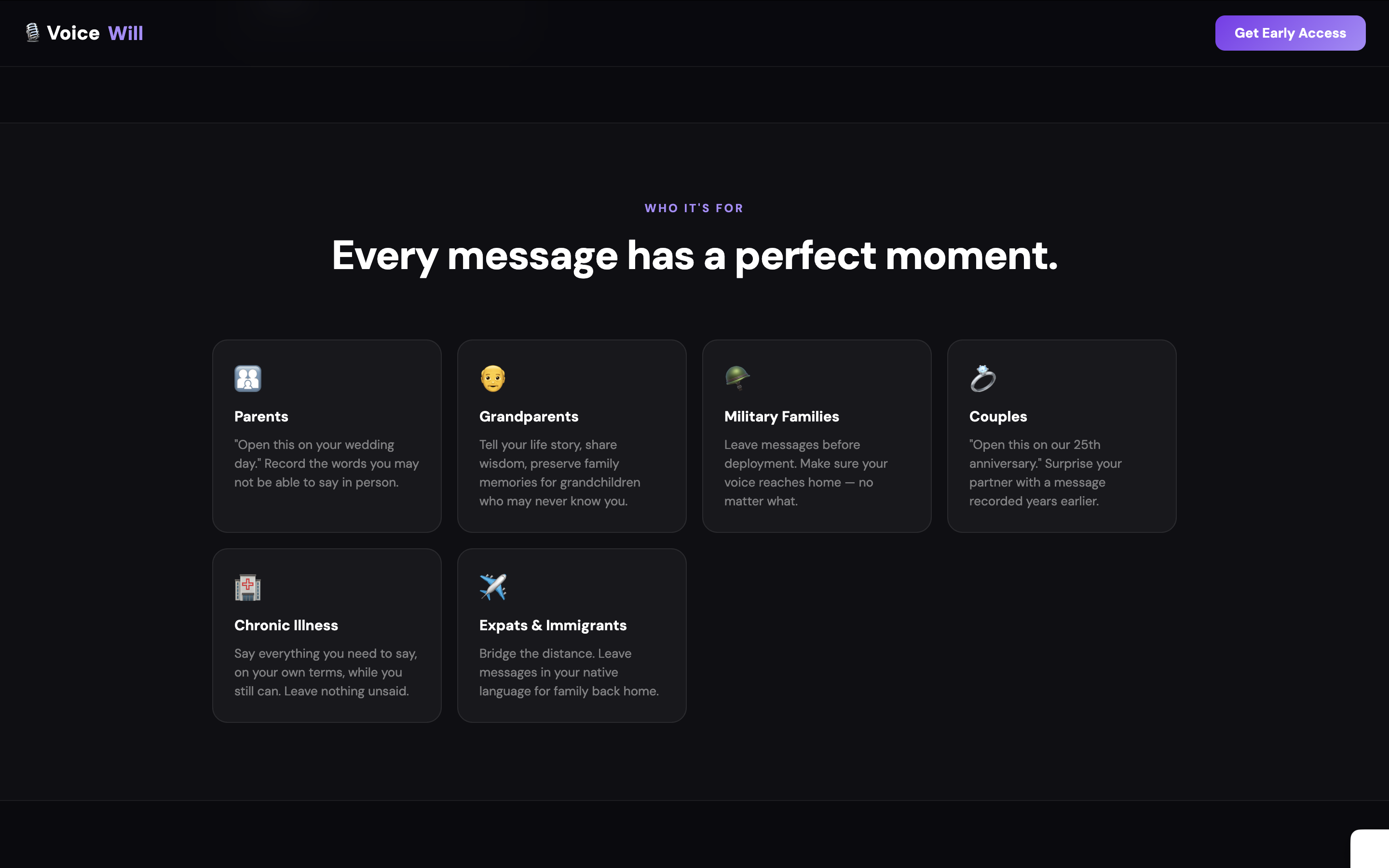 VoiceWill Messages They'll Never Forget gallery image