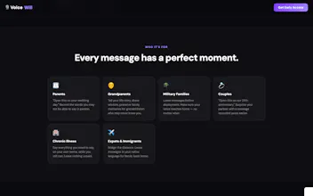 VoiceWill Messages They'll Never Forget gallery image