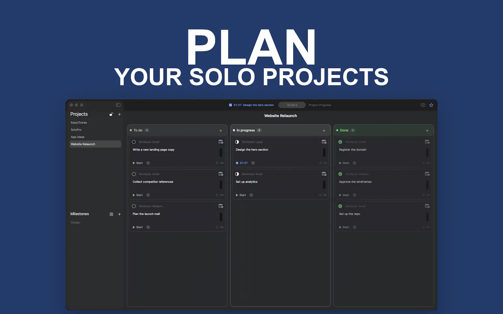 SoloPro 2.0 screenshot 1