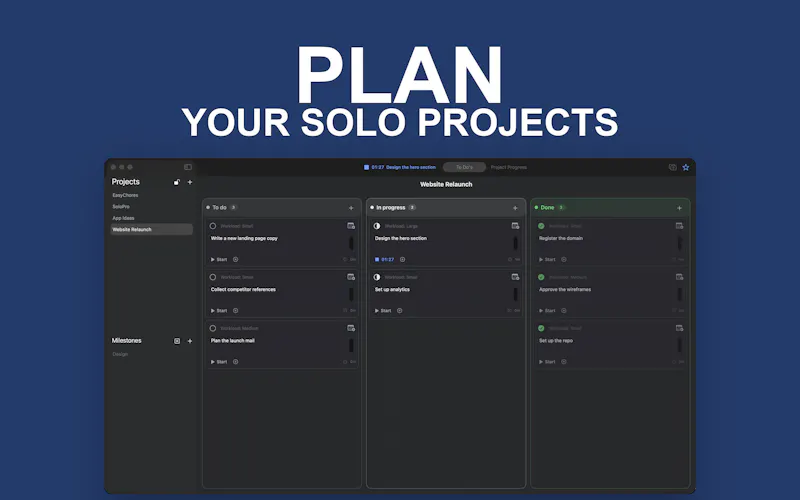 SoloPro 2.0 screenshot 1