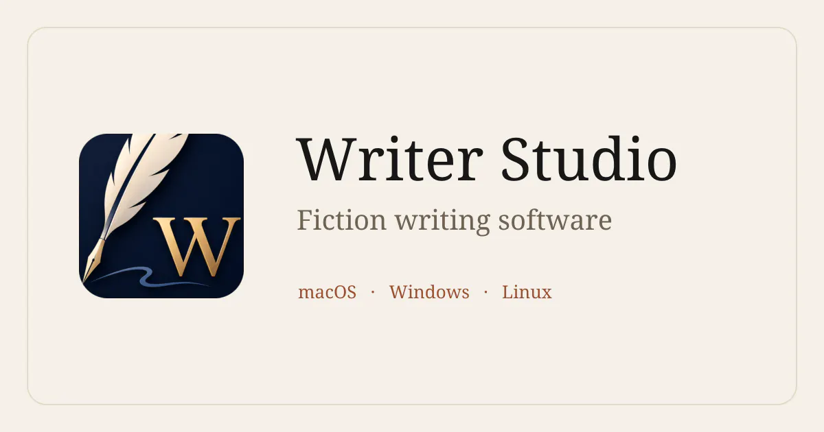 Writer Studio 截图