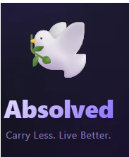 Absolved — Carry Less. Live Better. logo