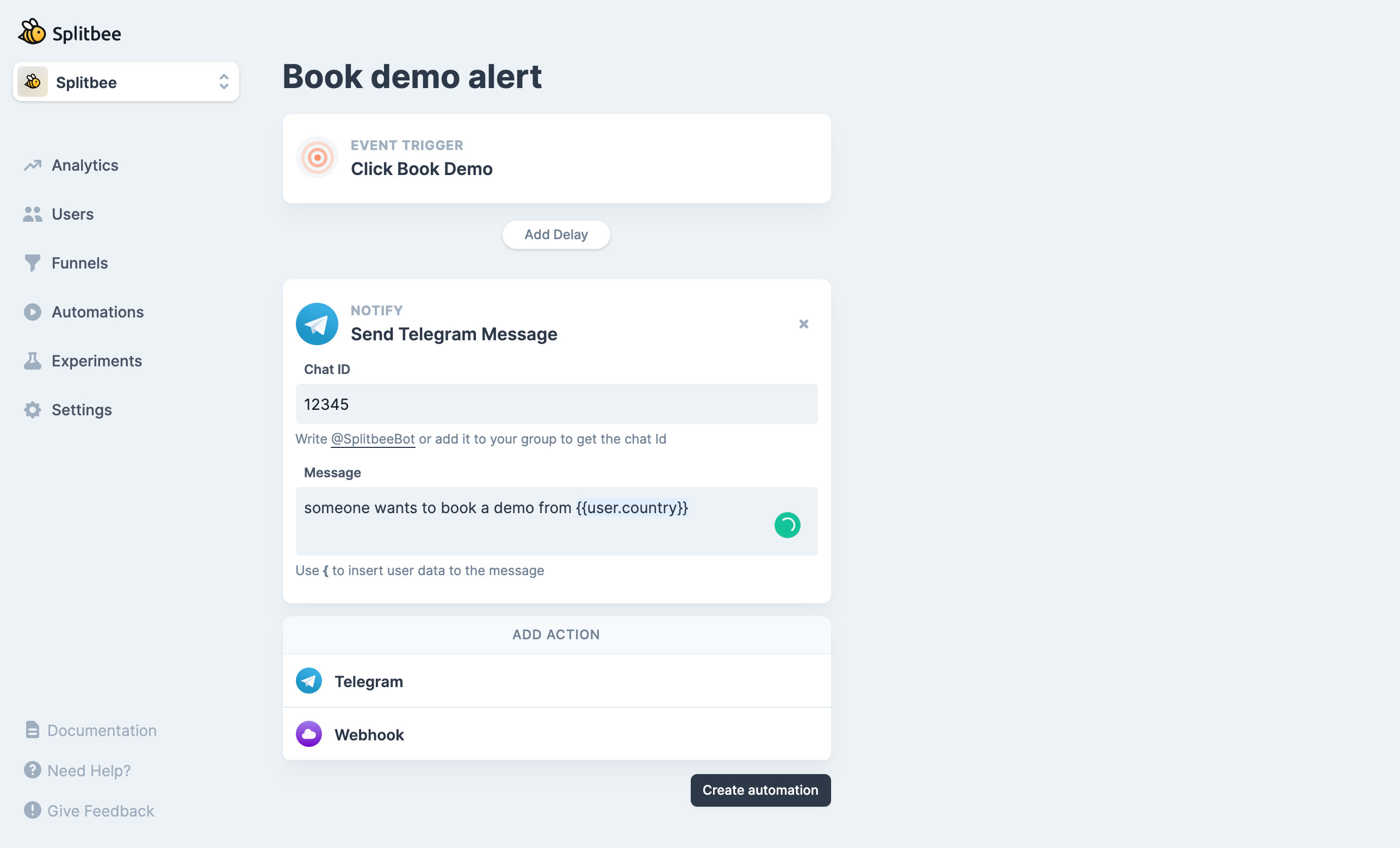 Splitbee gallery image