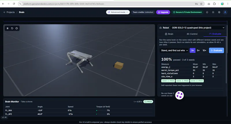 Genuine Robotics screenshot 5