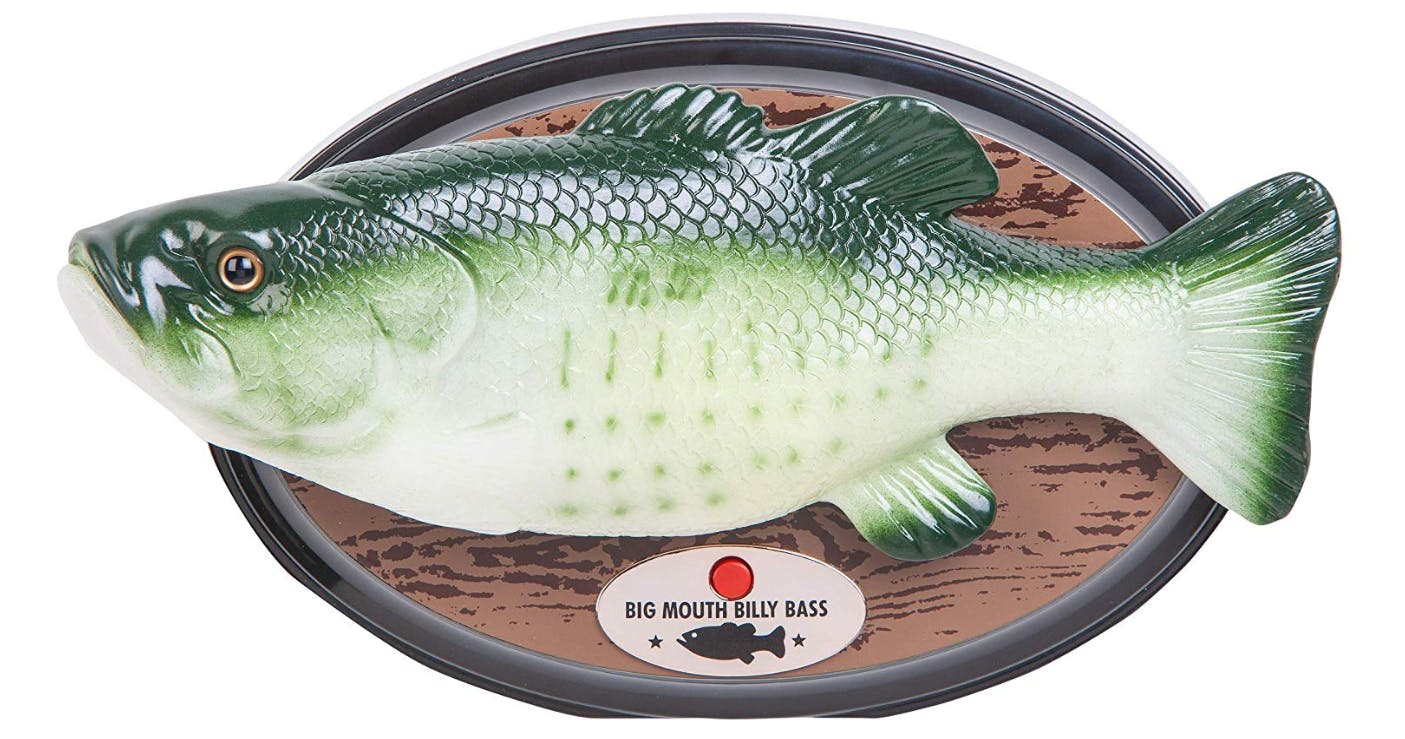 Big Mouth Billy Bass - Compatible with Alexa media 1