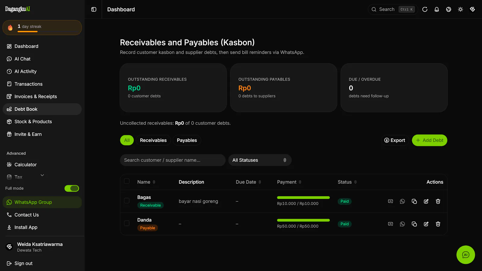 Dagangku AI screenshot 5