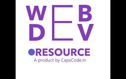 Web Dev Resource media 1