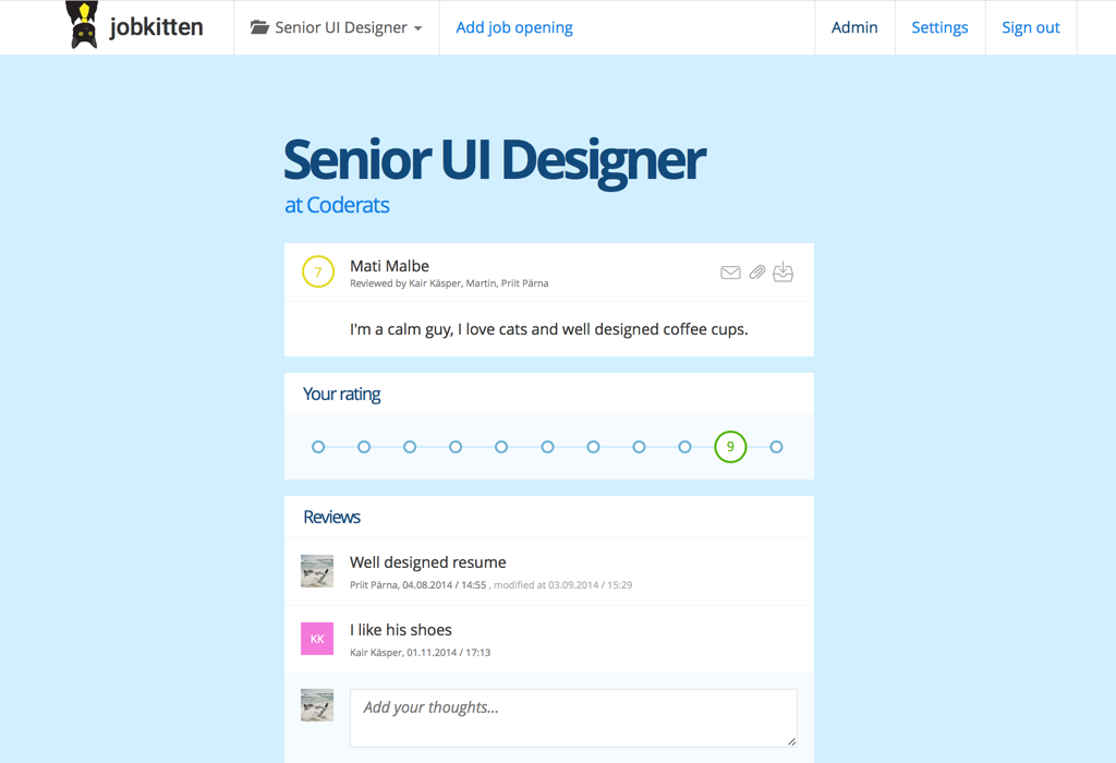 Jobkitten gallery image