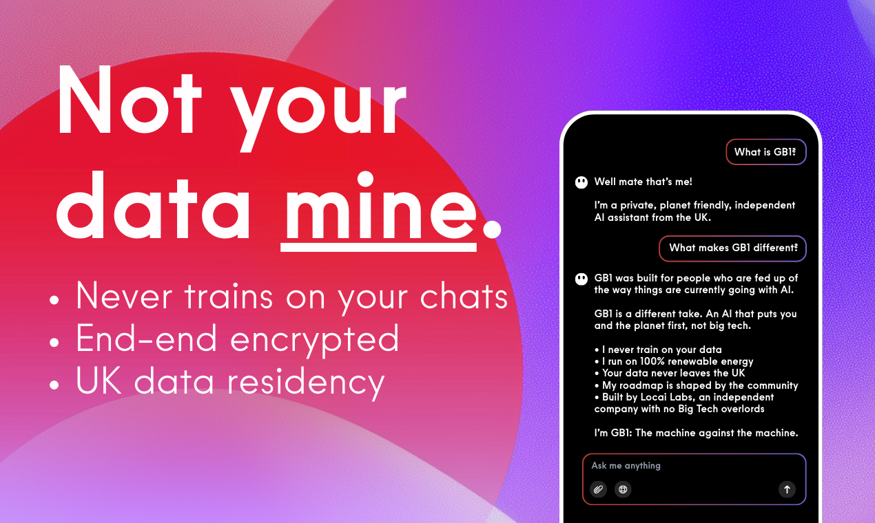 GB1: The AI from the UK gallery image