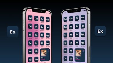 Periodic Table Style iOS 14 Icons gallery image