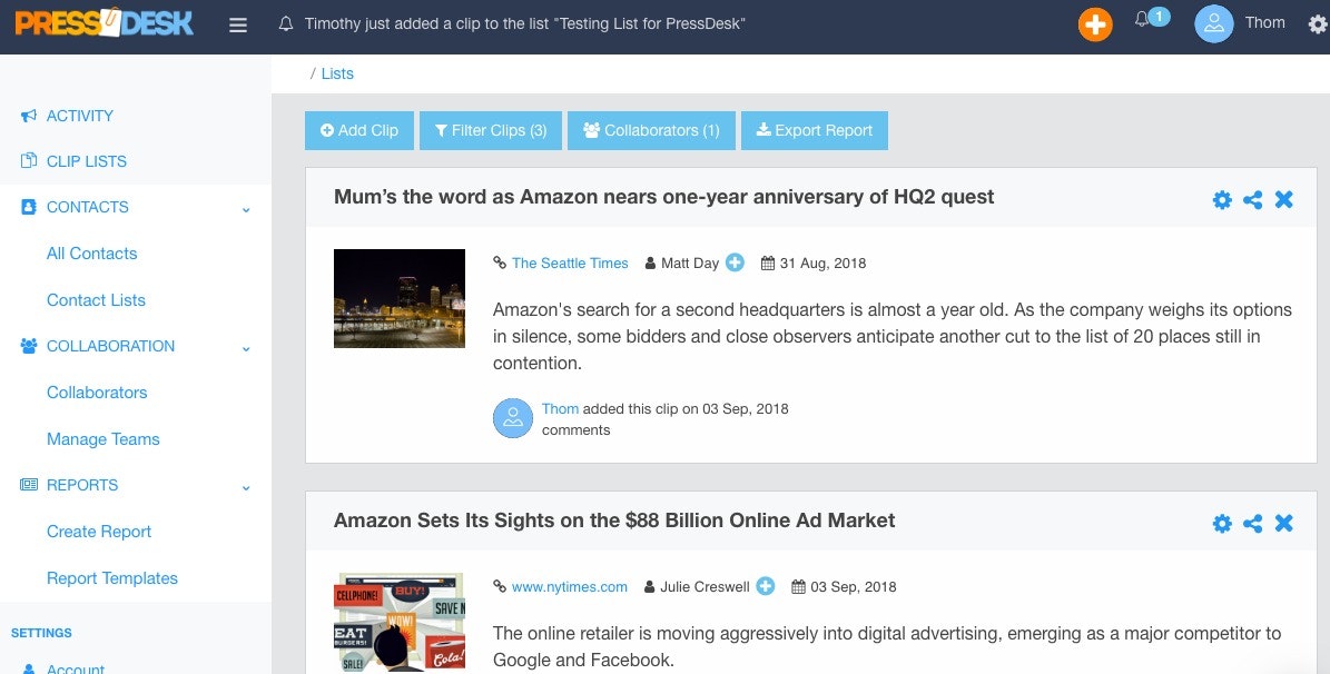 PressDesk gallery image