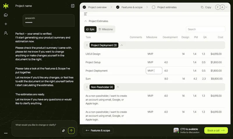 Your Next MVP Estimator  screenshot 5