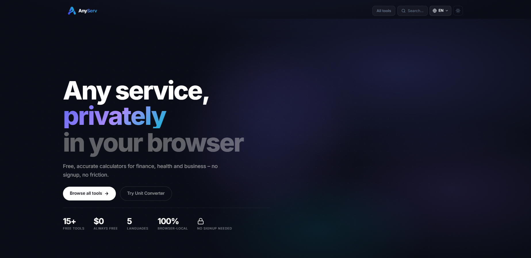 AnyServ gallery image
