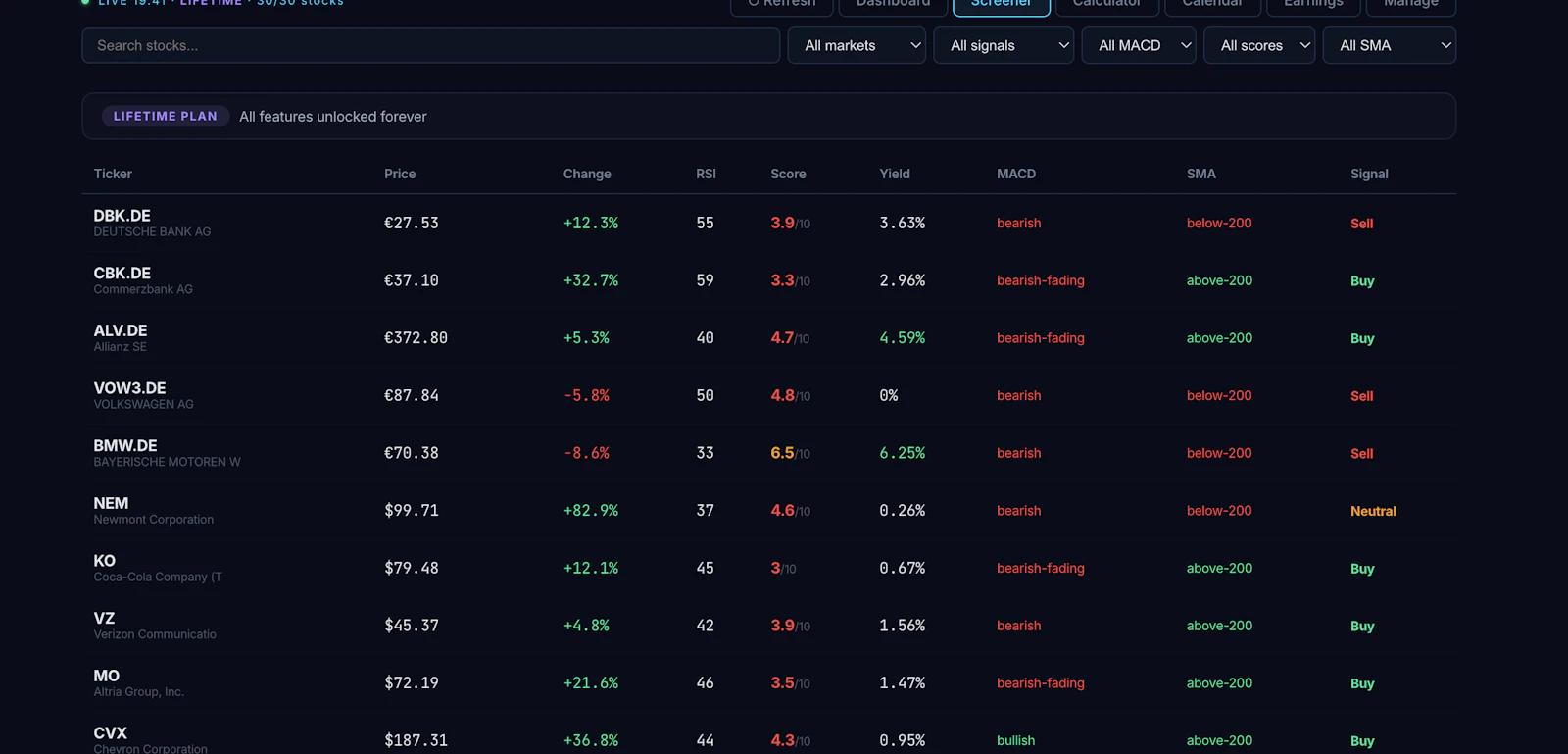 AI Stock Analyser screenshot 3