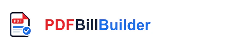 PDF Bill Builder screenshot 3