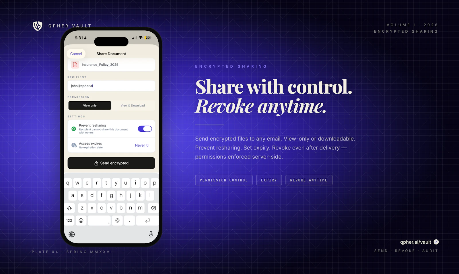 Qpher Vault screenshot 4