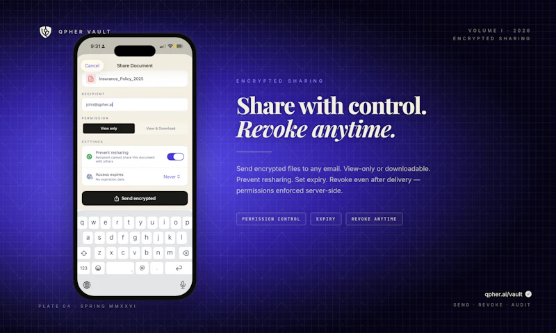 Qpher Vault screenshot 4