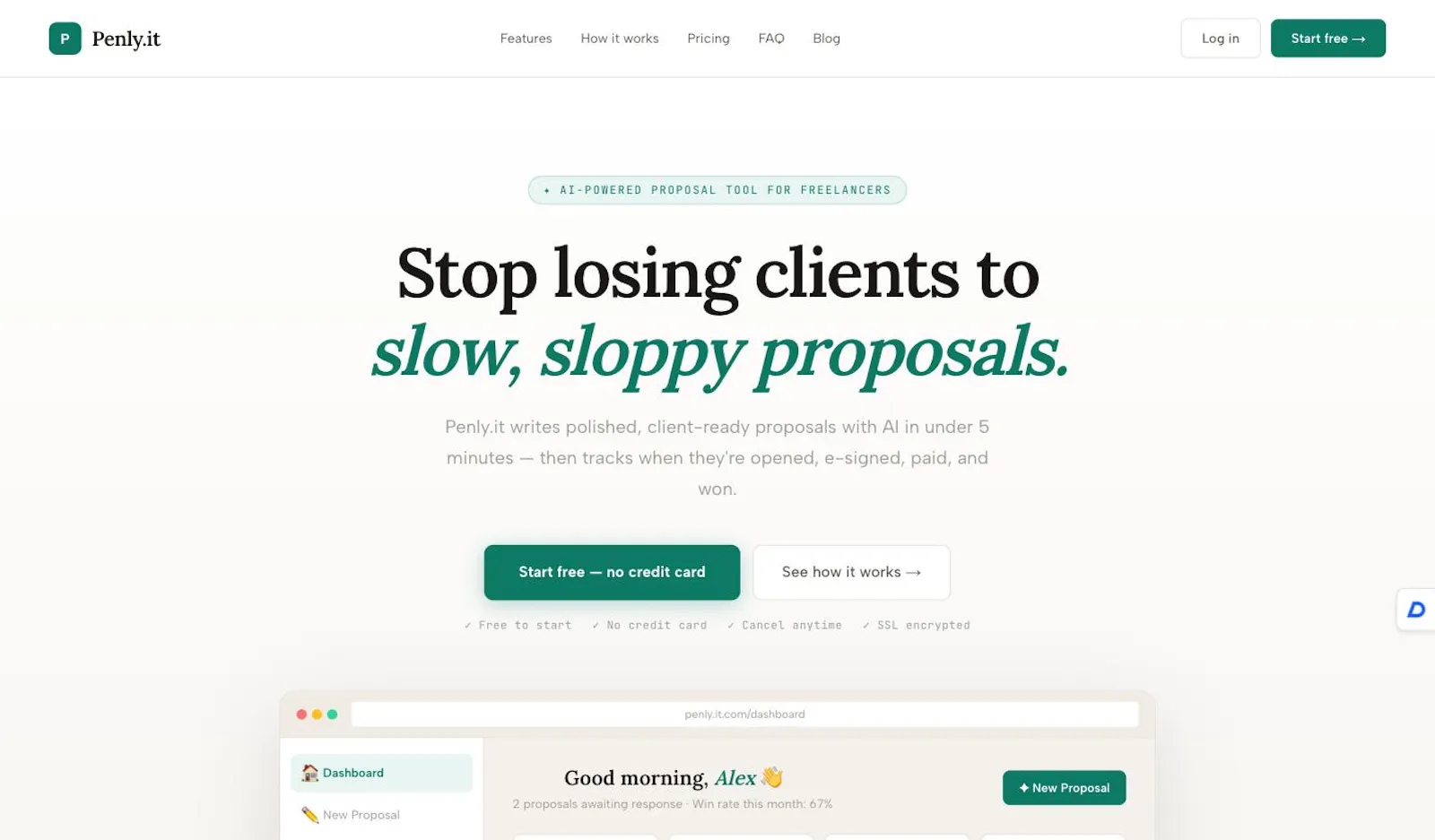 Penly.it screenshot 1