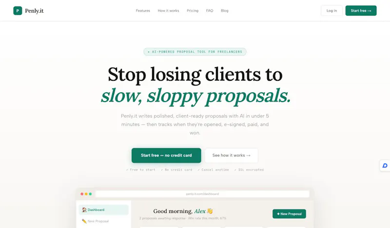 Penly.it screenshot 1