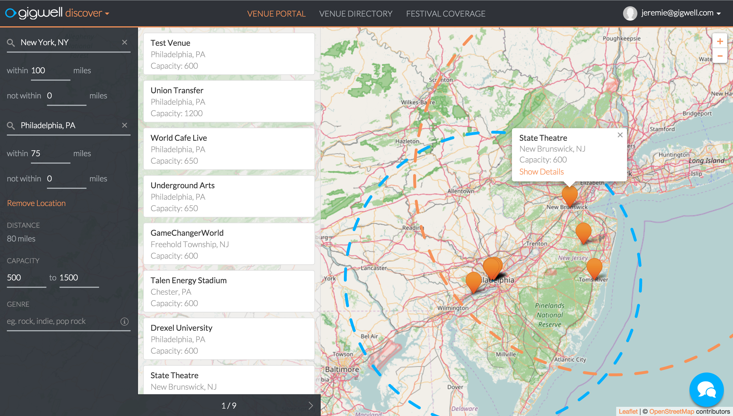Gigwell Tour IQ gallery image