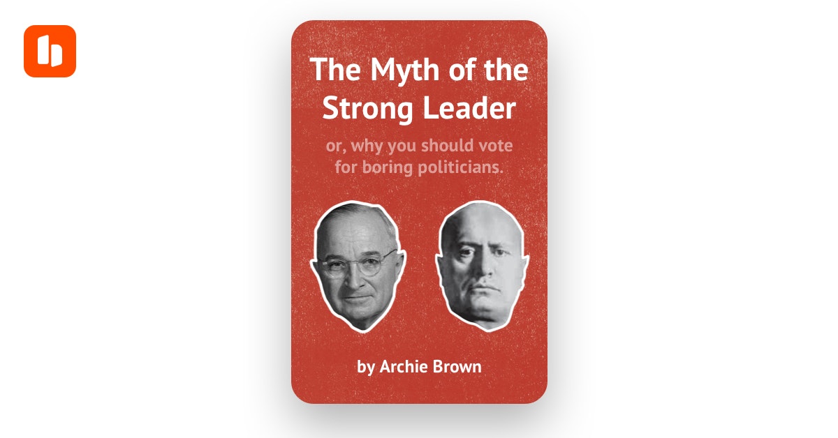 The Myth of the Strong Leader gallery image