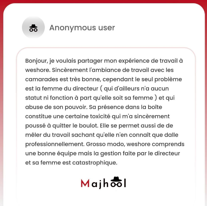 Mazhul - Aplicación anónima de redes profesionales media 2