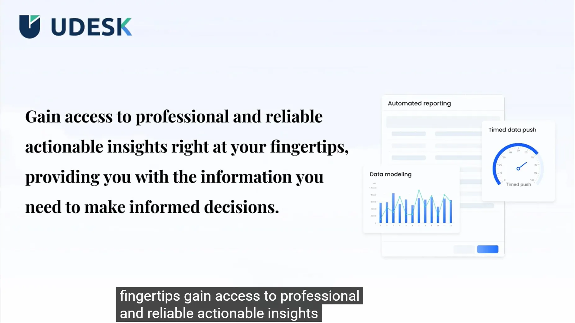Udesk Voice Of Customer gallery image