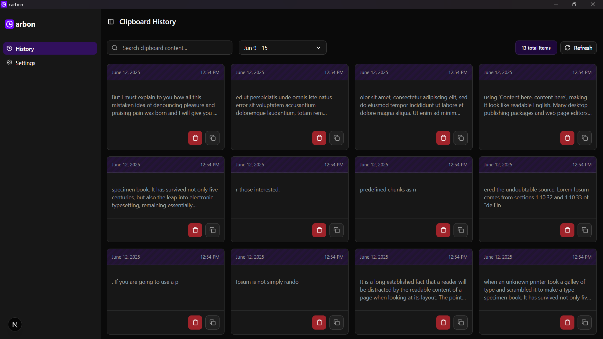 Carbon gallery image