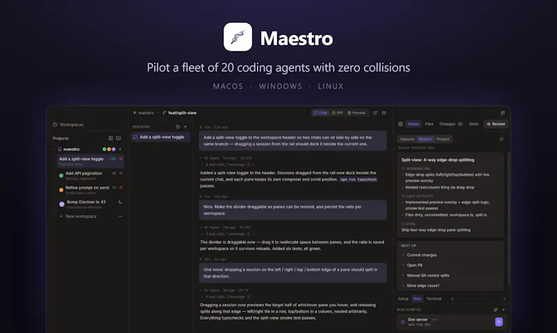 Maestro screenshot 1