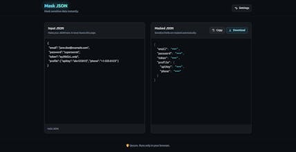 MaskJSON gallery image