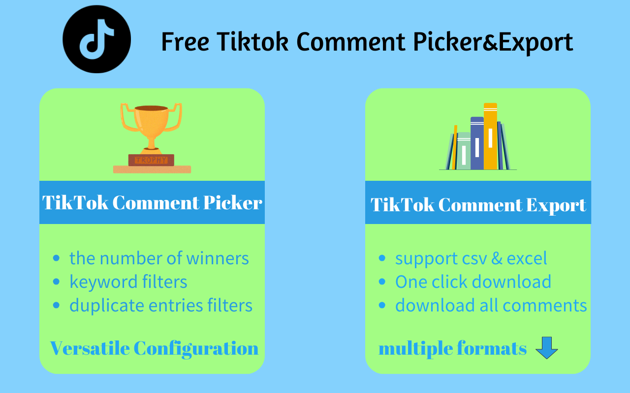 Mídia 1 de Picker de comentários de Tiktok - TIKTOK Tool for Picker Giveaway ou vencedores do concurso