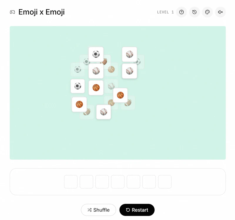 Emoji x Emoji screenshot 3