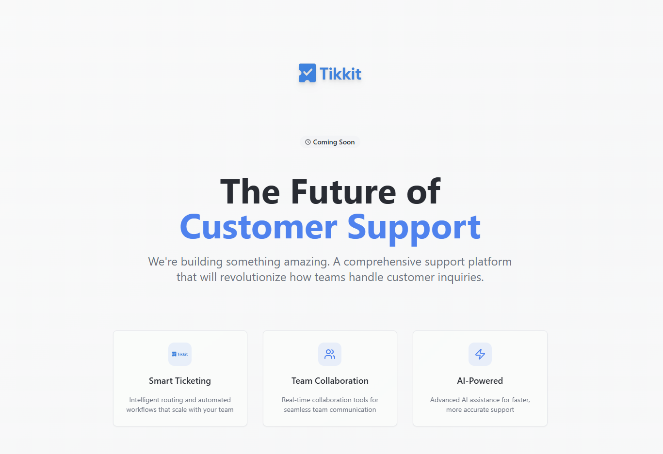 Tikkit - Professional Support Platform media 1